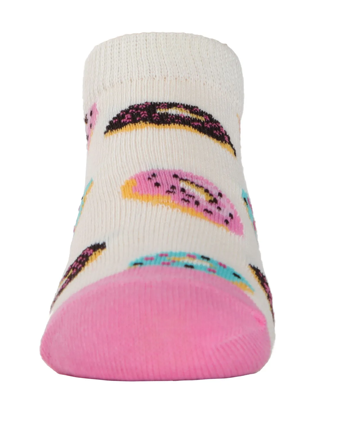 Donut Low-Cut Girls Socks 3-Pack