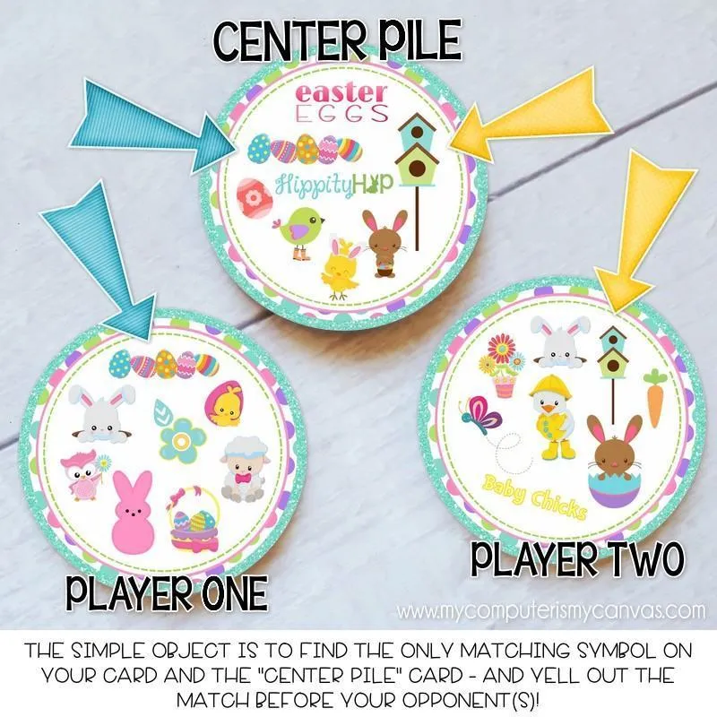 Easter GAME TRIO Printables