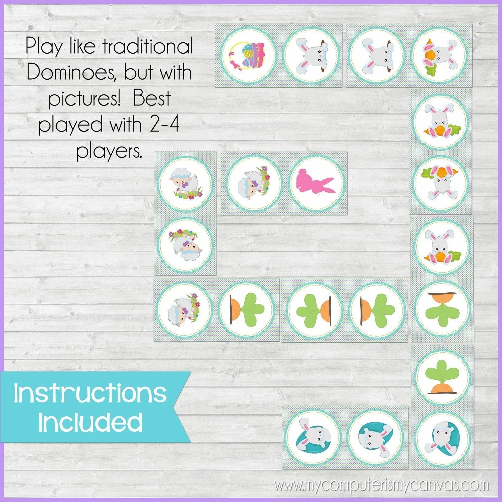 Easter GAME TRIO Printables