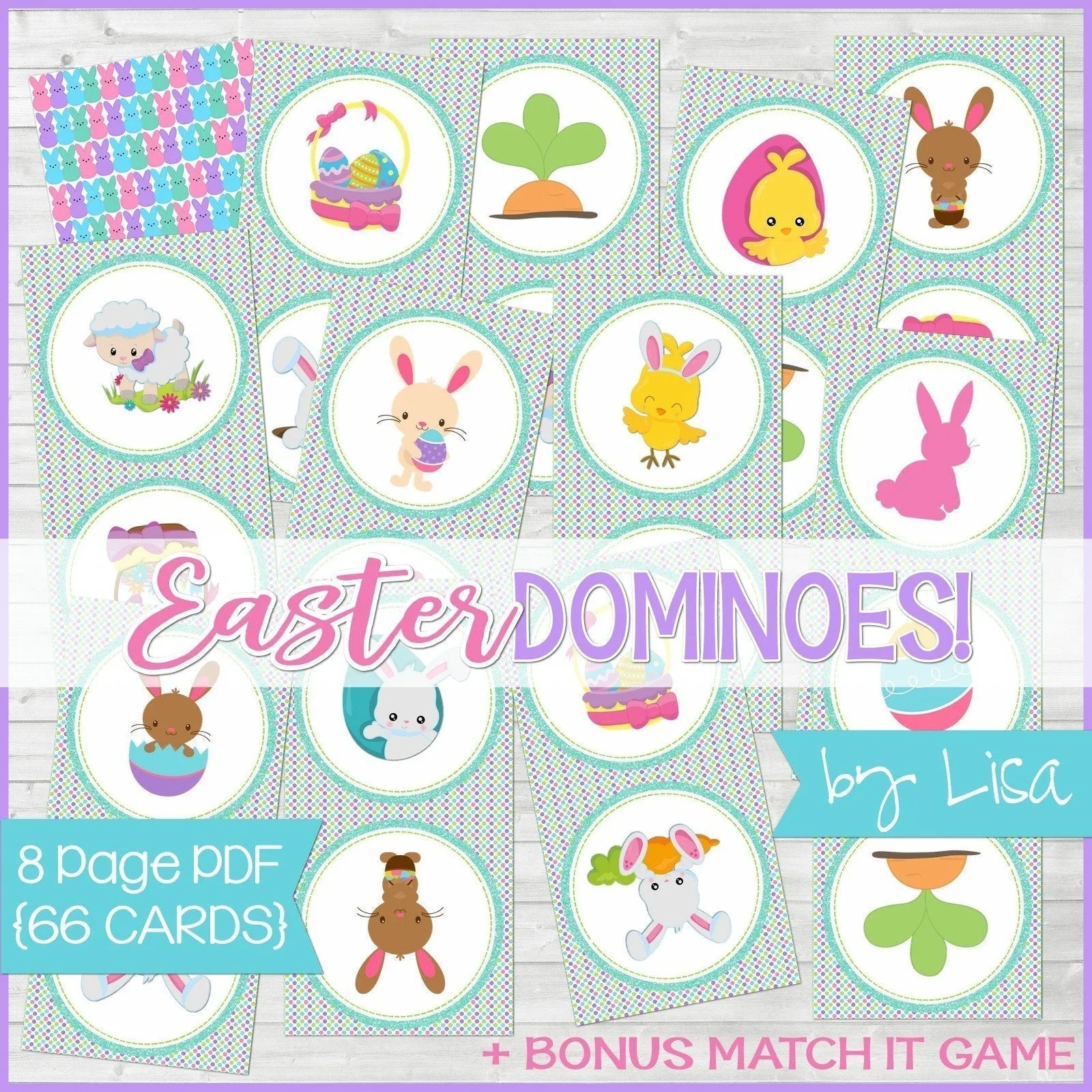 Easter GAME TRIO Printables