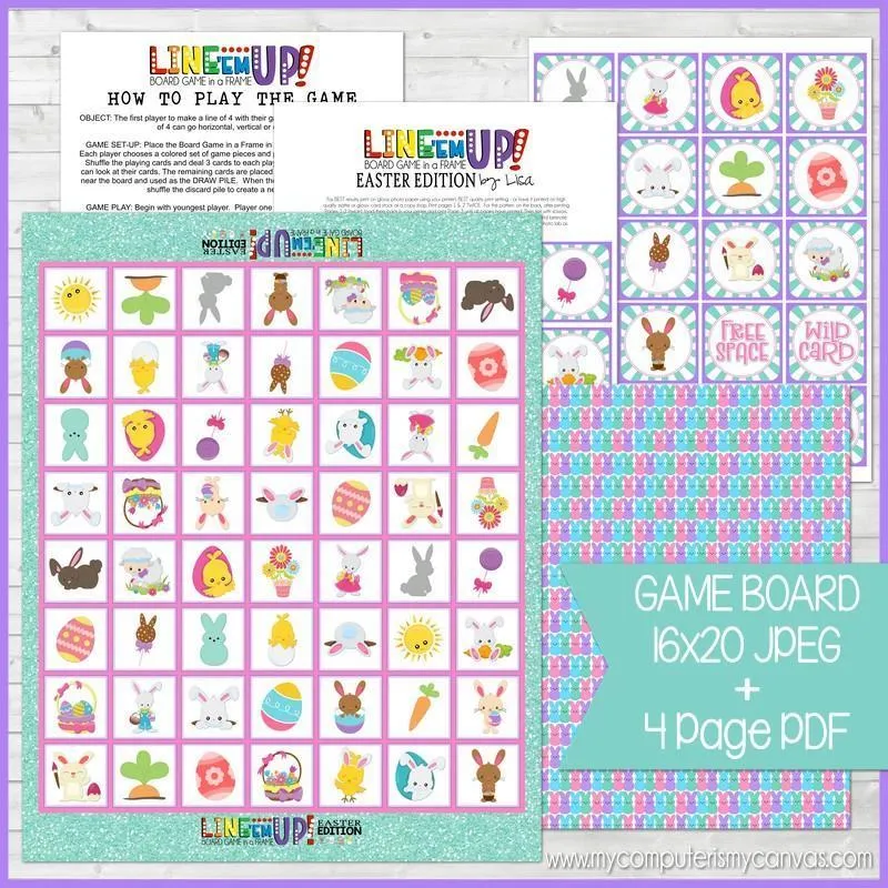 Easter GAME TRIO Printables