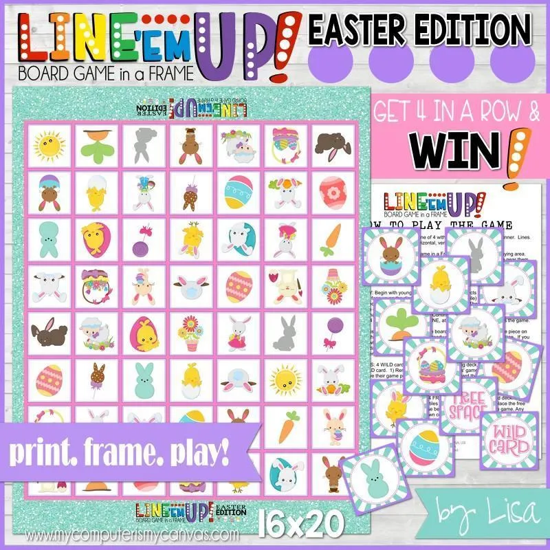 Easter GAME TRIO Printables