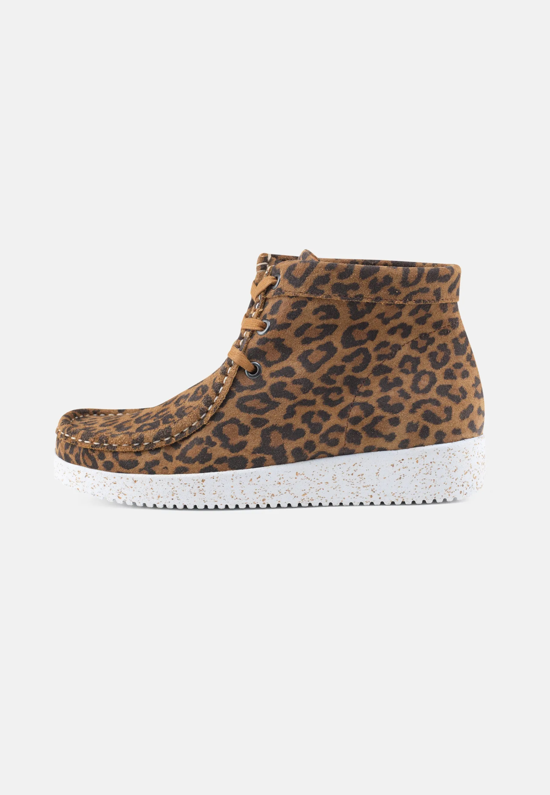 Emma Støvle Suede - Leopard