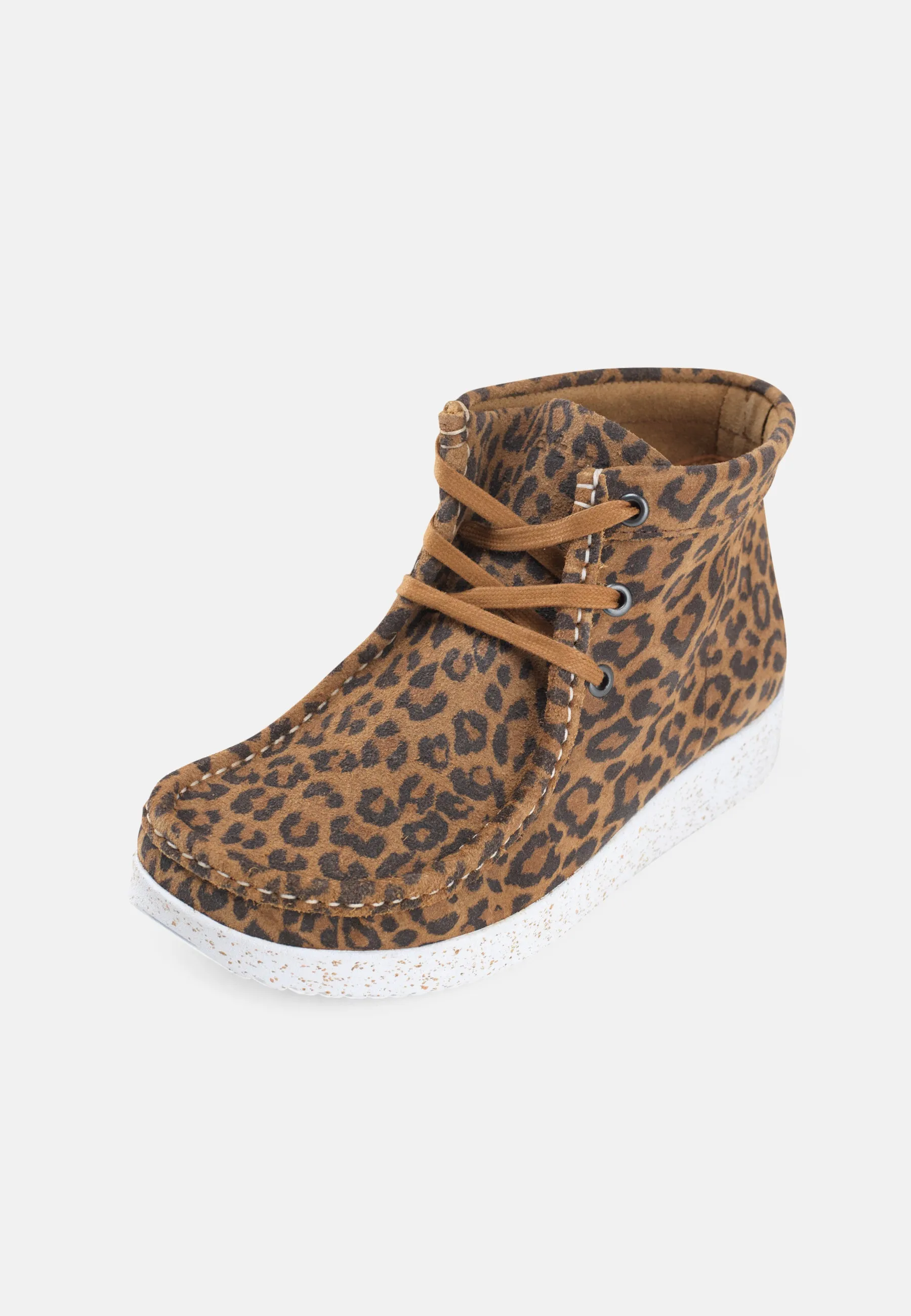 Emma Støvle Suede - Leopard