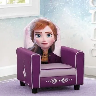 Frozen II Anna Figural Upholstered Kids Chair