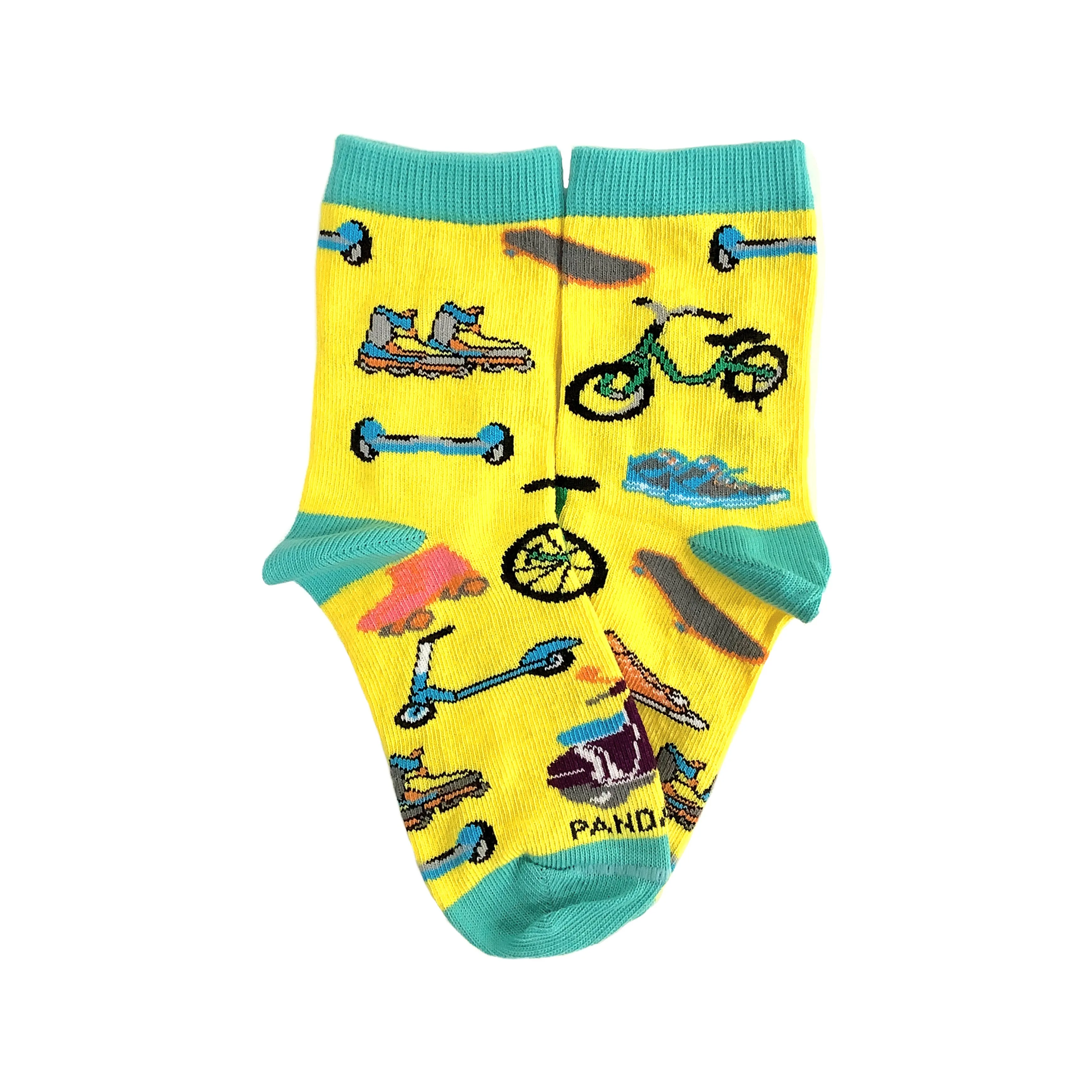 Fun Wheels Socks (Ages 3-7) from the Sock Panda