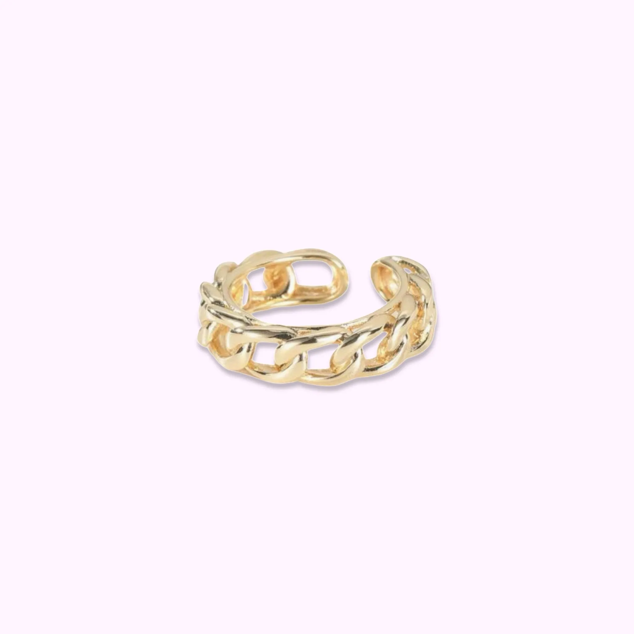 Golden Girl Chain Ring