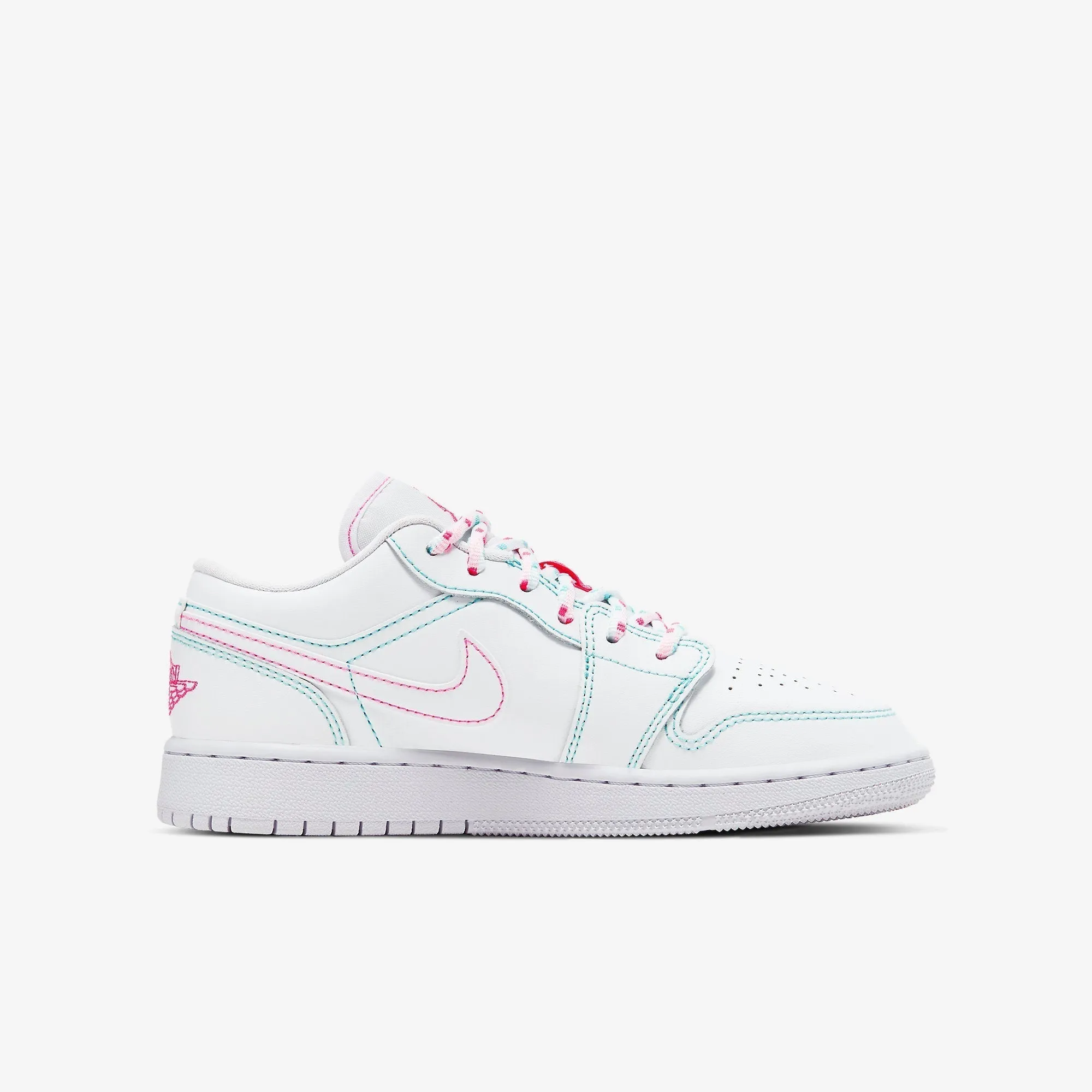 (GS) Air Jordan 1 Low 'Aurora Green' (2020) 554723-101