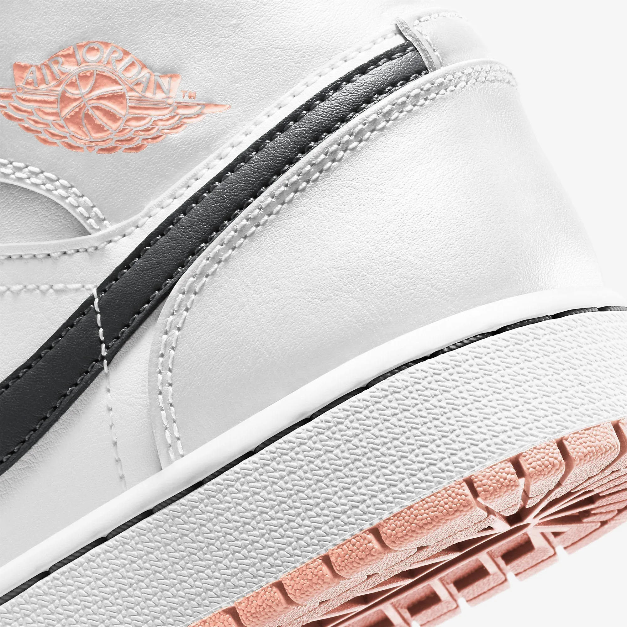 (GS) Air Jordan 1 Mid 'Arctic Orange' (2021) 554725-180