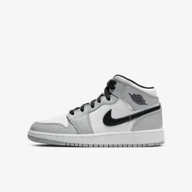 (GS) Air Jordan 1 Mid 'Light Smoke Grey' (2020) 554725-092