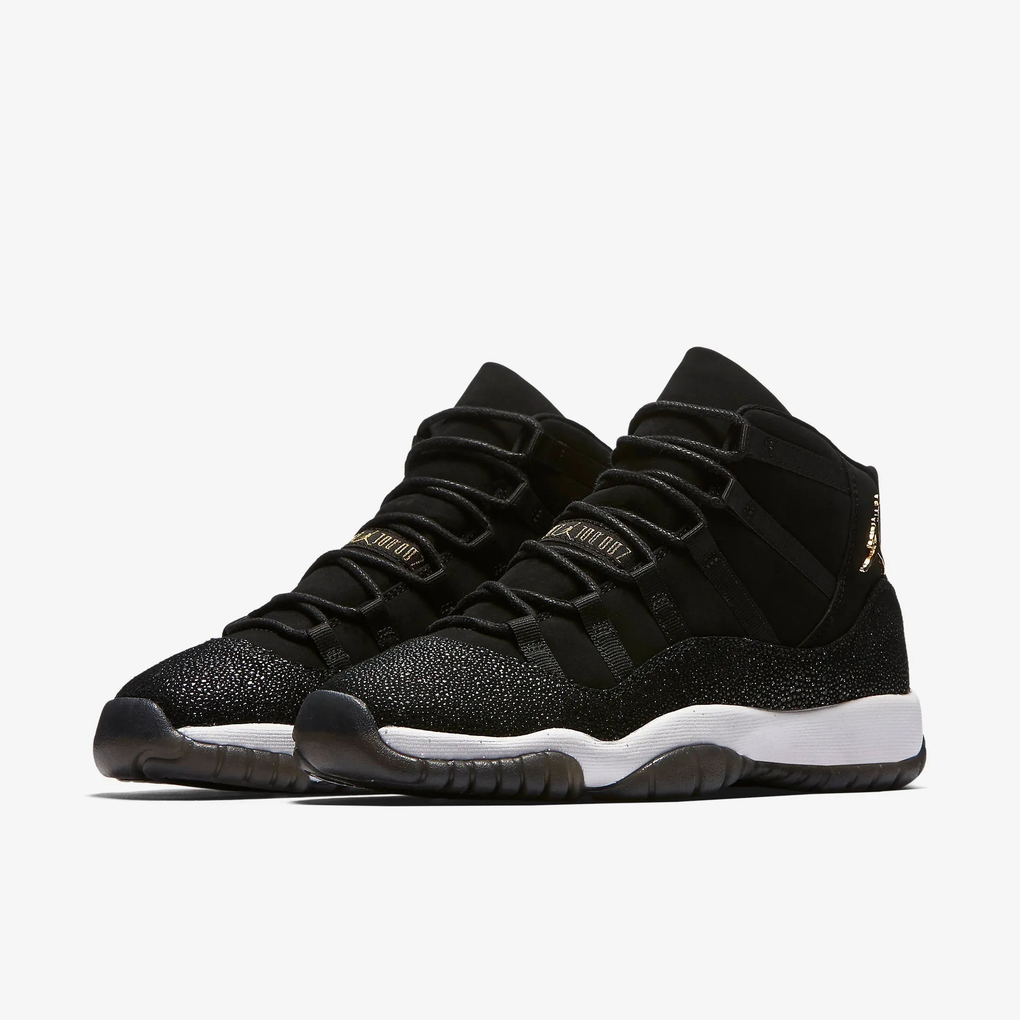 (GS) Air Jordan 11 Retro Premium 'Heiress Black Stingray' (2017) 852625-030