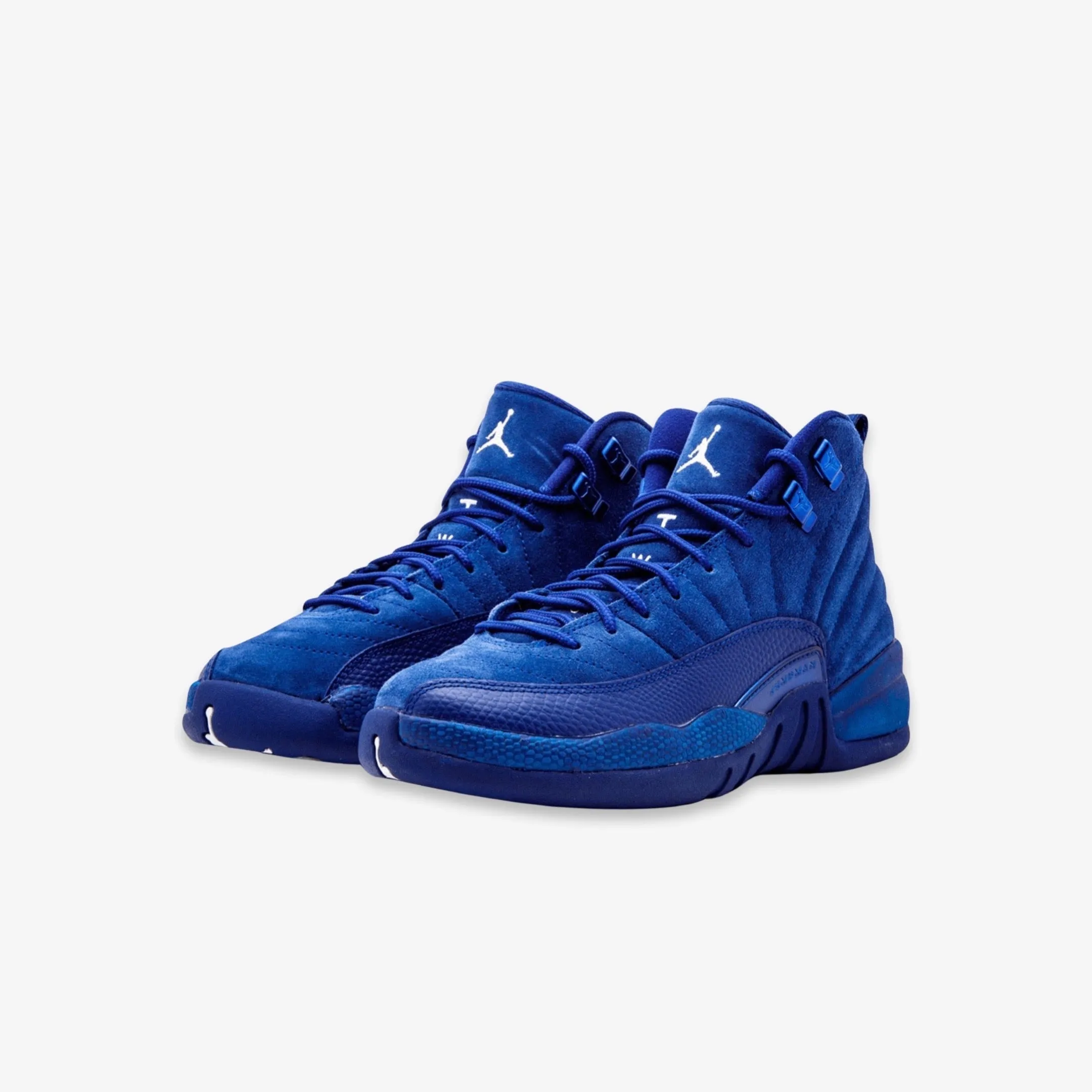 (GS) Air Jordan 12 Retro 'Blue Suede' (2016) 153265-400