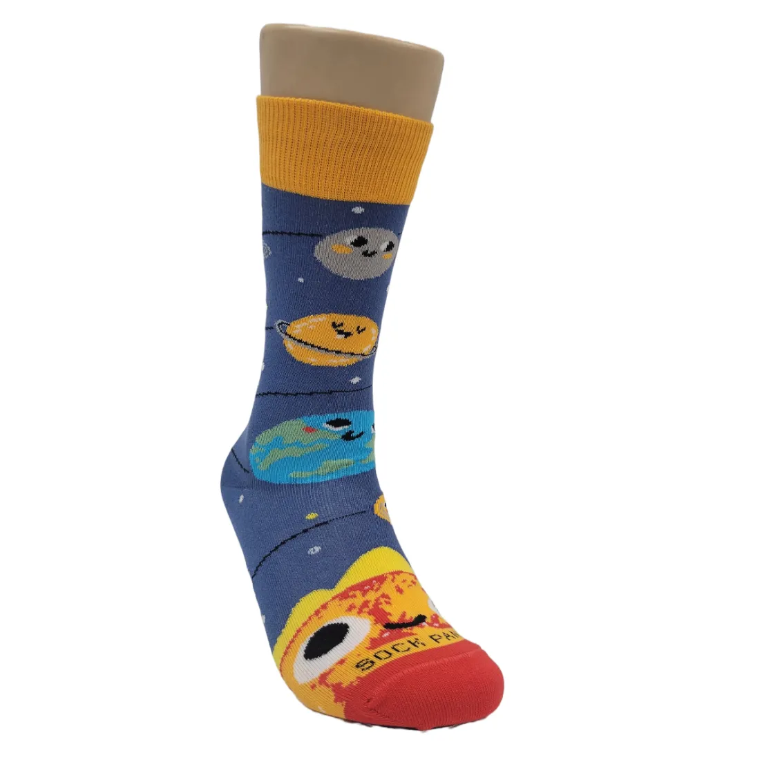 Happy Planets Socks from the Sock Panda (Adult Small -  Shoe Sizes 2-5)