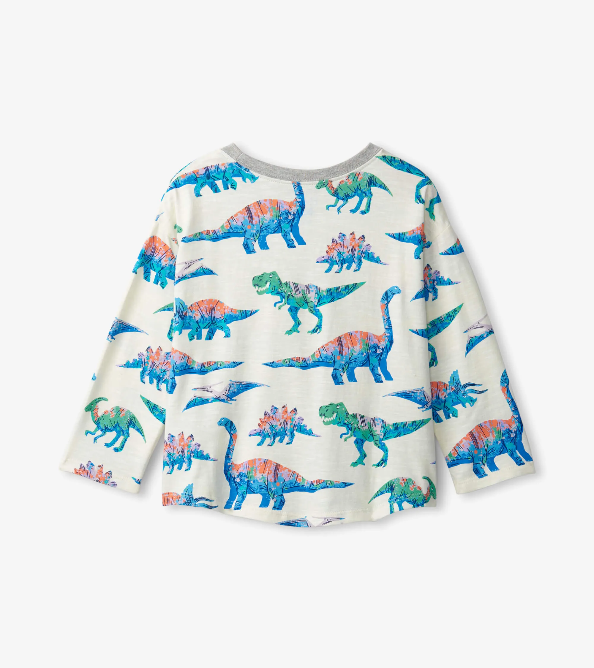 Hatley Baby Boys Ivory Imagine Dinos Top