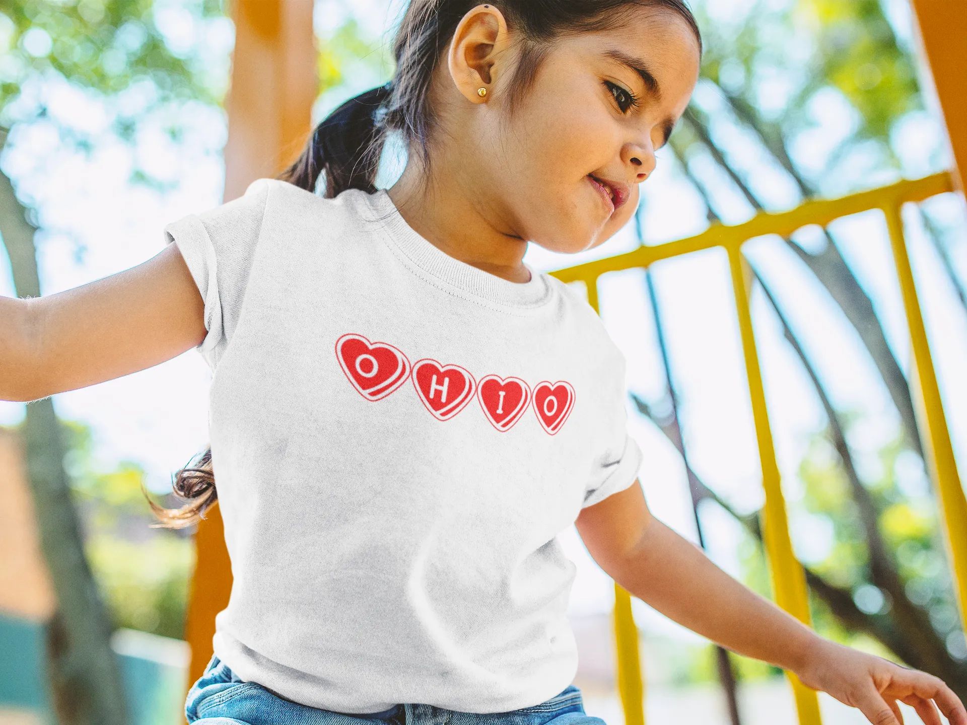 Heart Candy Ohio Soft Toddler T-Shirt