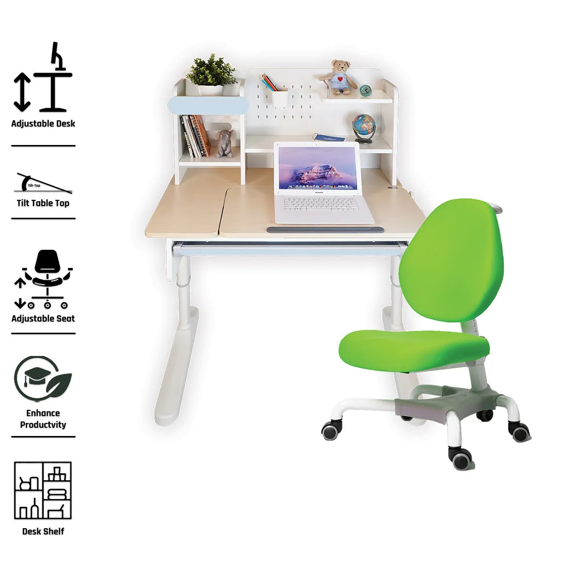 Impact Ergo-Growing Study Desk And Chair Set