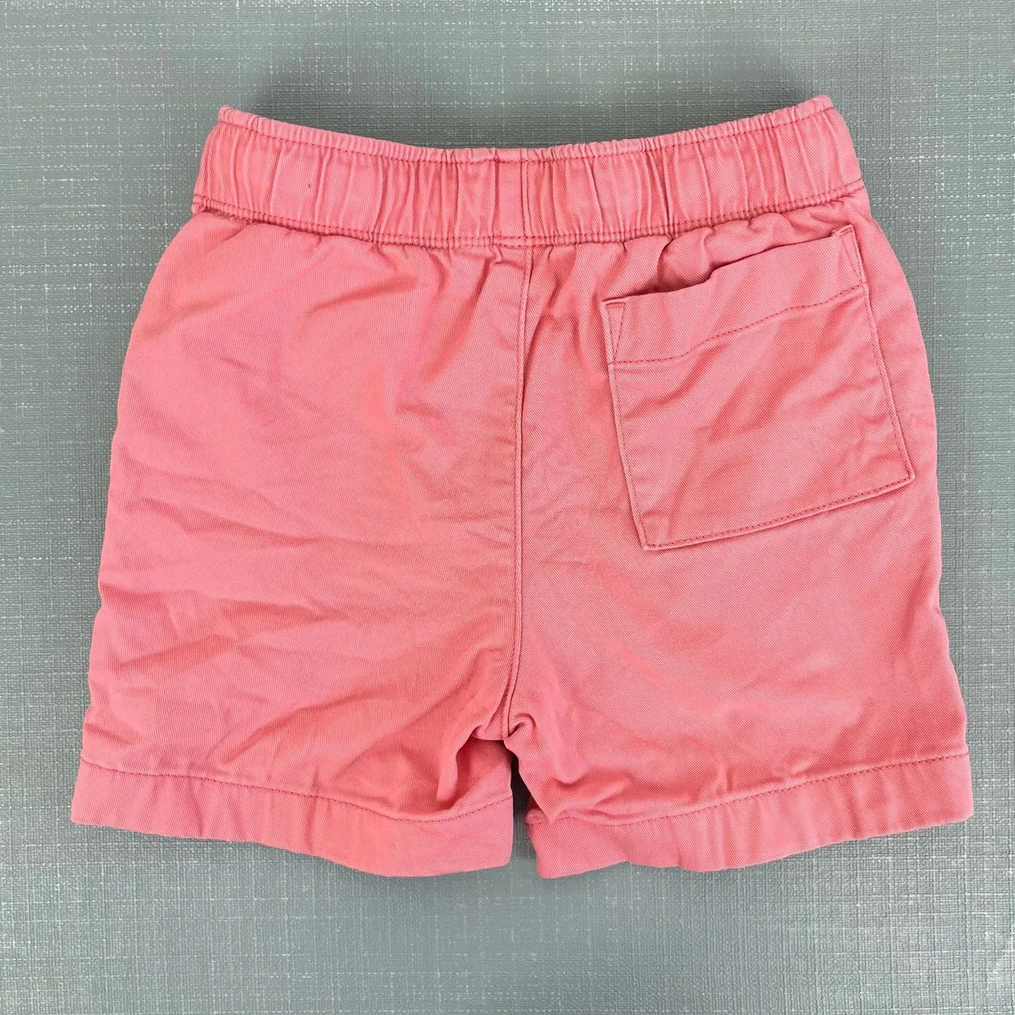 J. Crew Boys Drawstring Twill Dock Short Dusty Red 4T