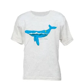 Juneau Whale Tee - Youth