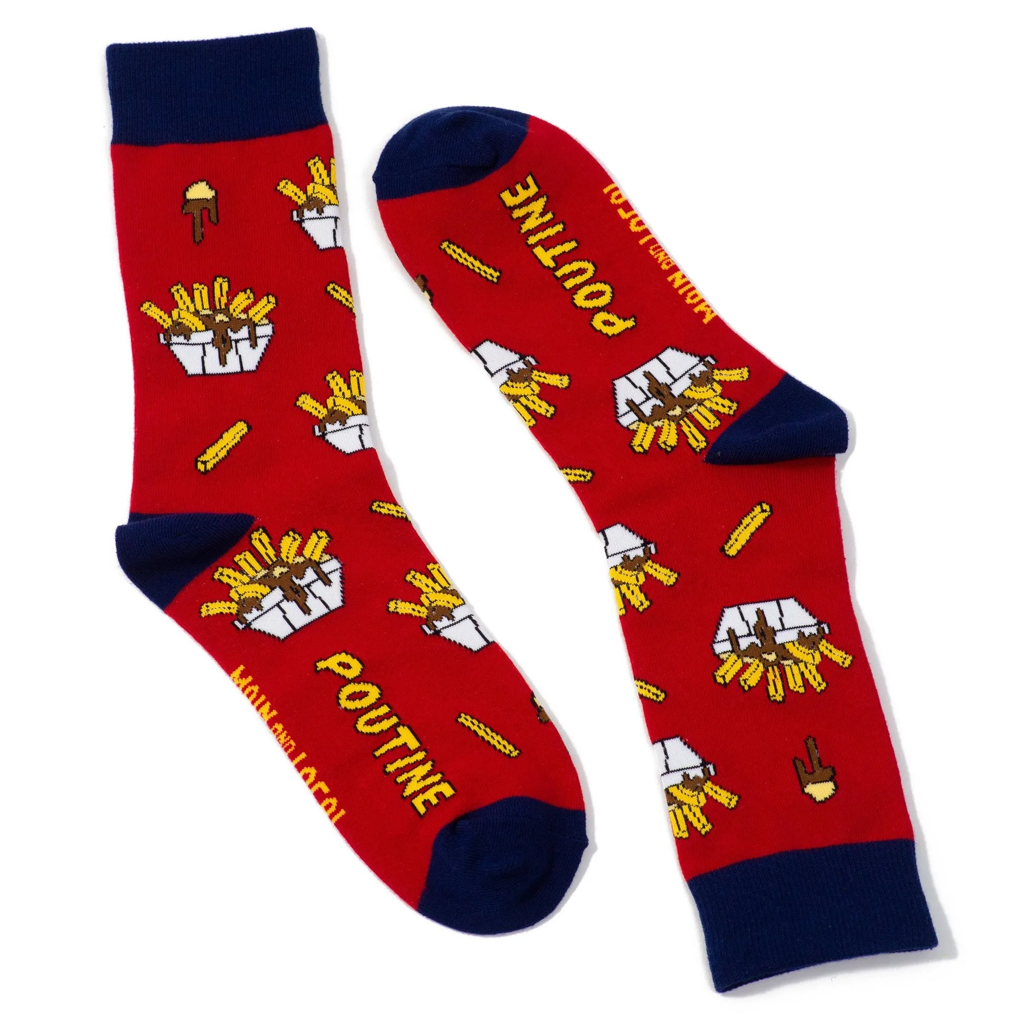 Kids Quebec Poutine  socks  for kids