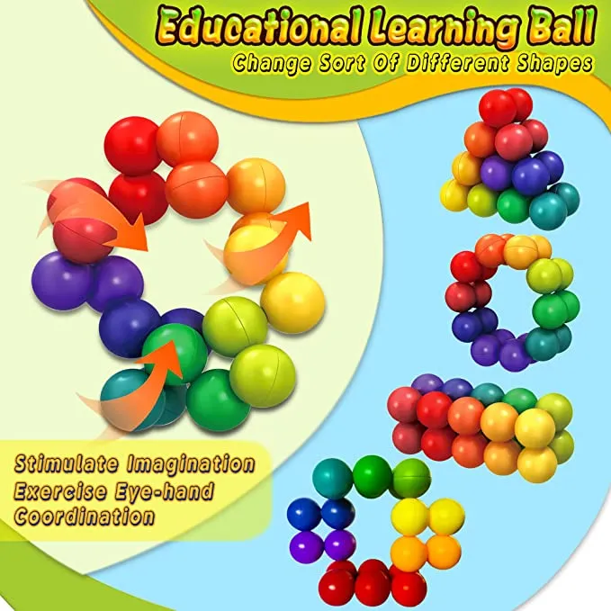 Kids Sensory Decompression Learning Balls