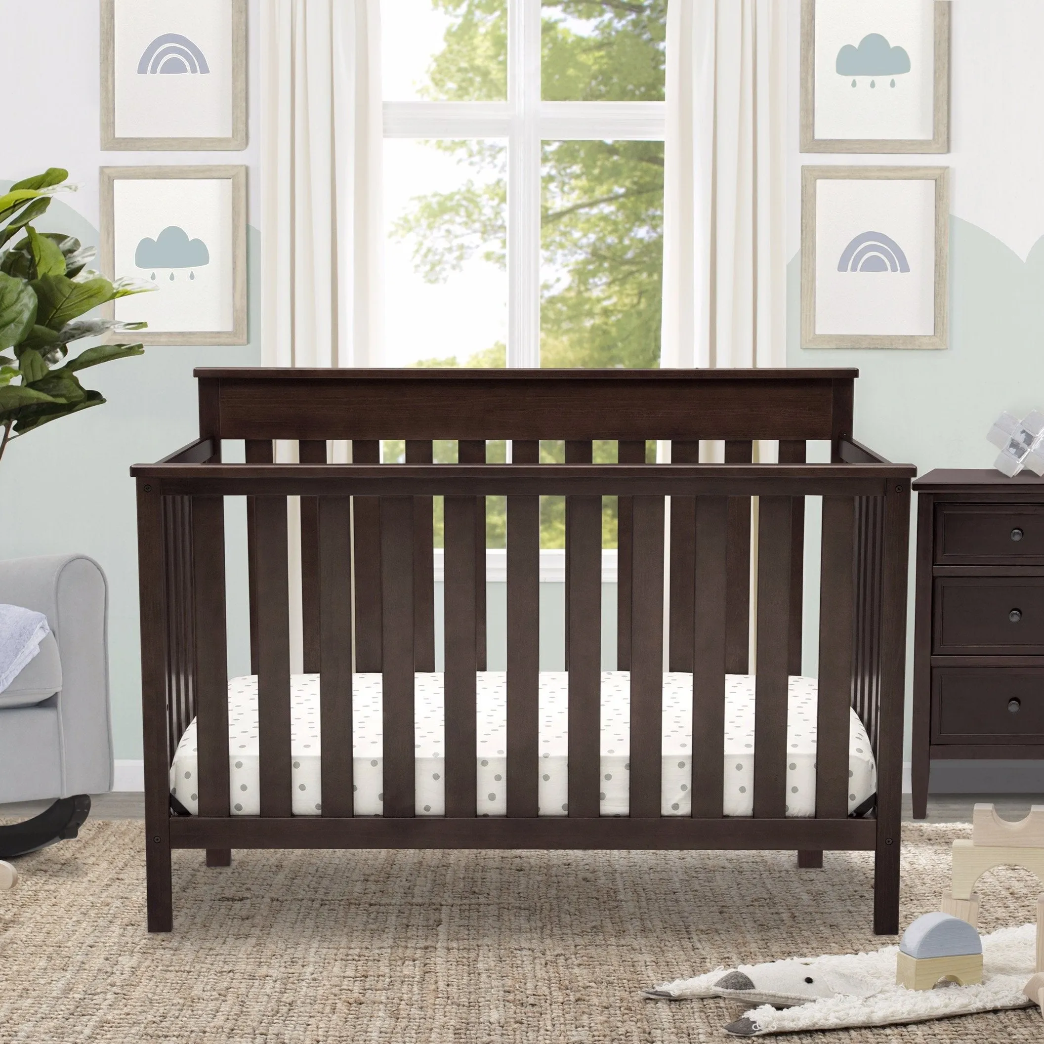 Kingswood 4-in-1 Convertible Baby Crib