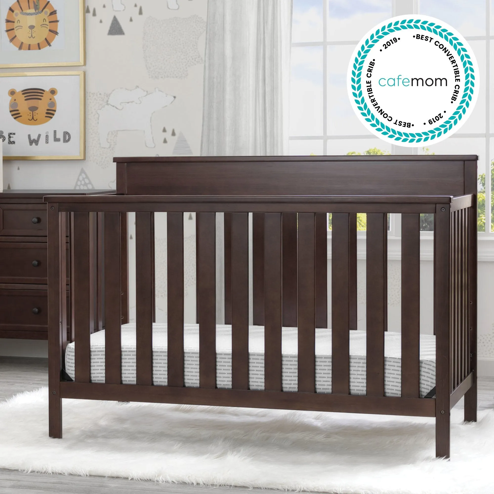 Kingswood 4-in-1 Convertible Baby Crib