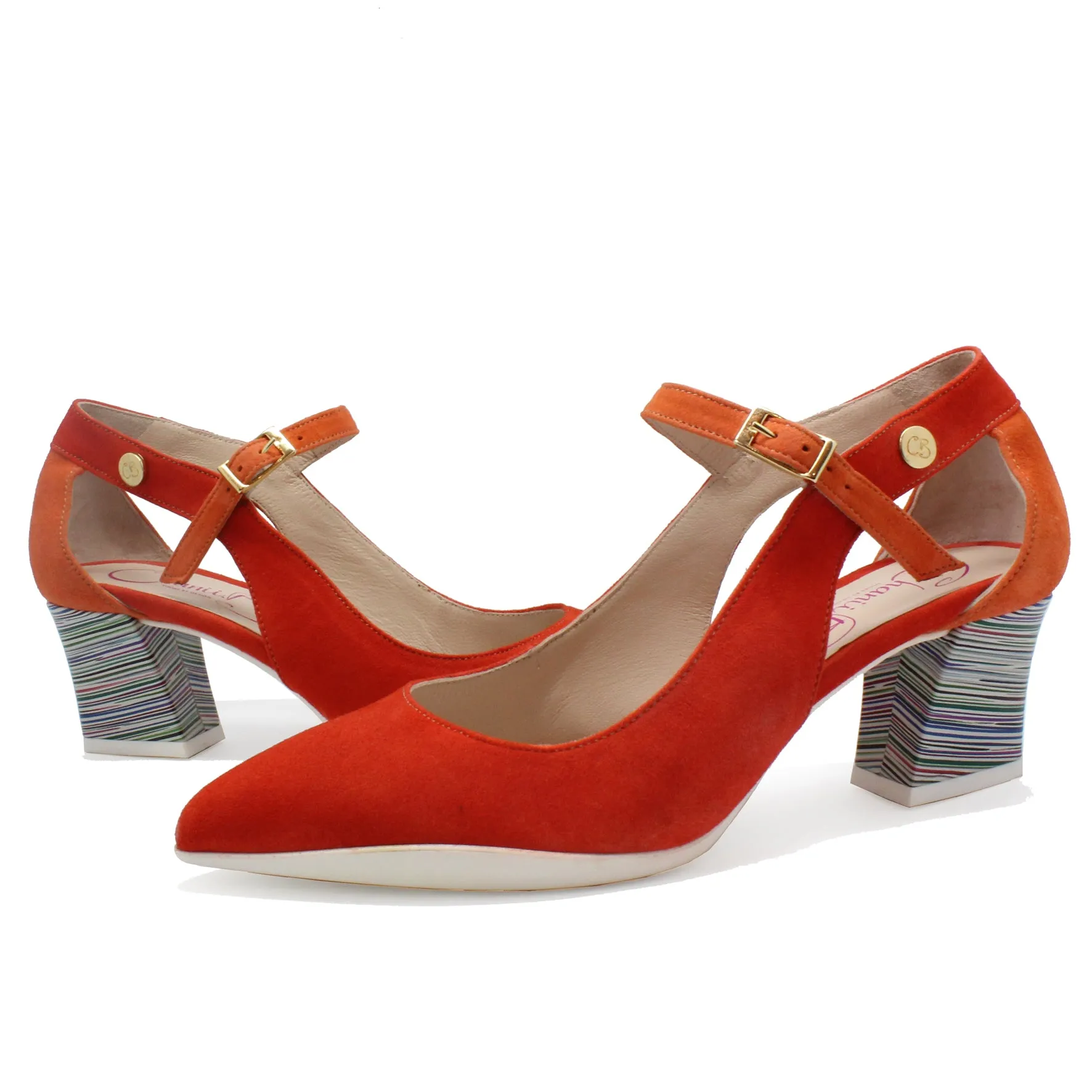 La La - Orange- Dress shoe