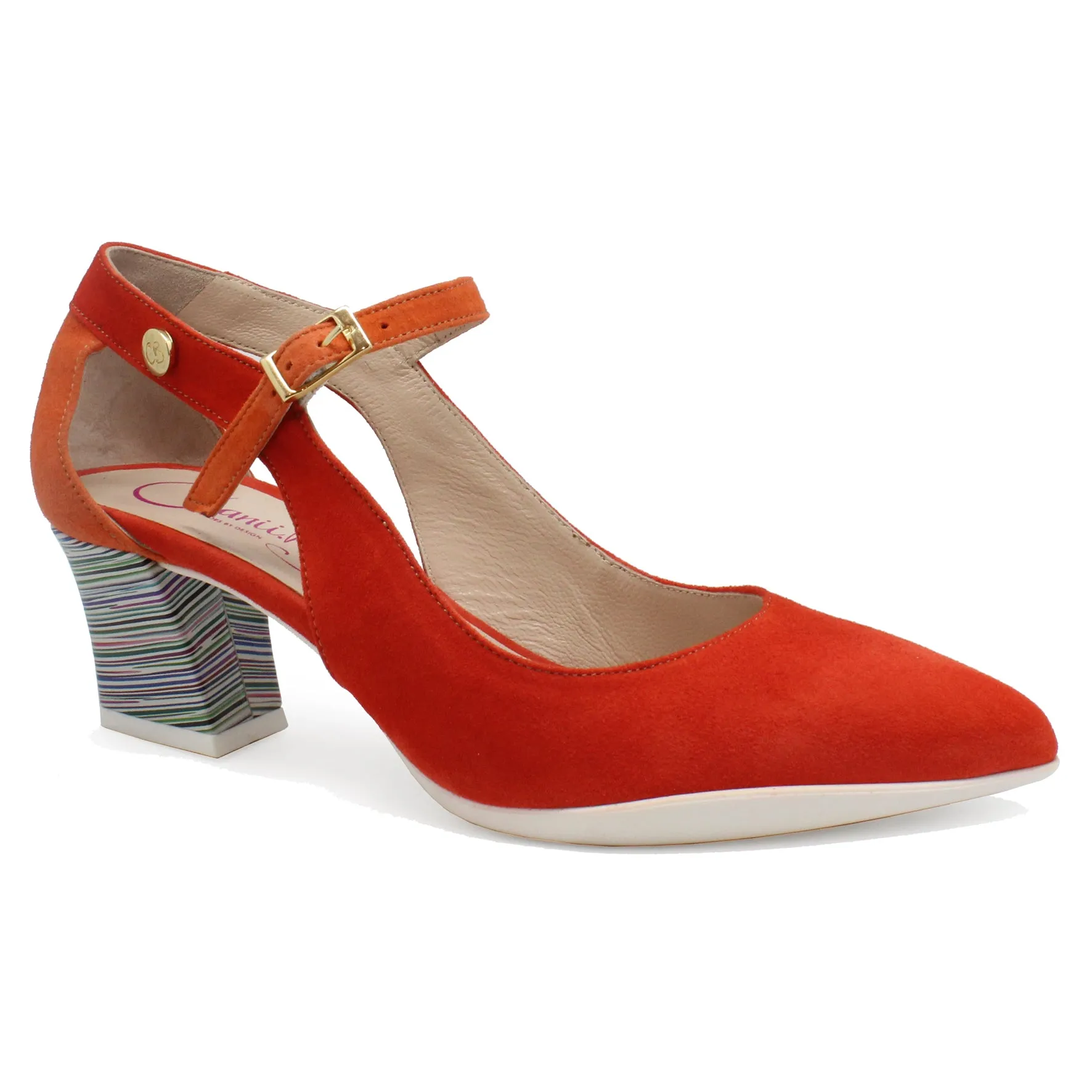 La La - Orange- Dress shoe