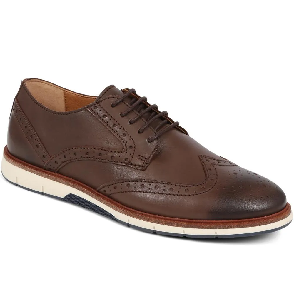 Lingfield Leather Brogues  - LINGFIELD / 325 187