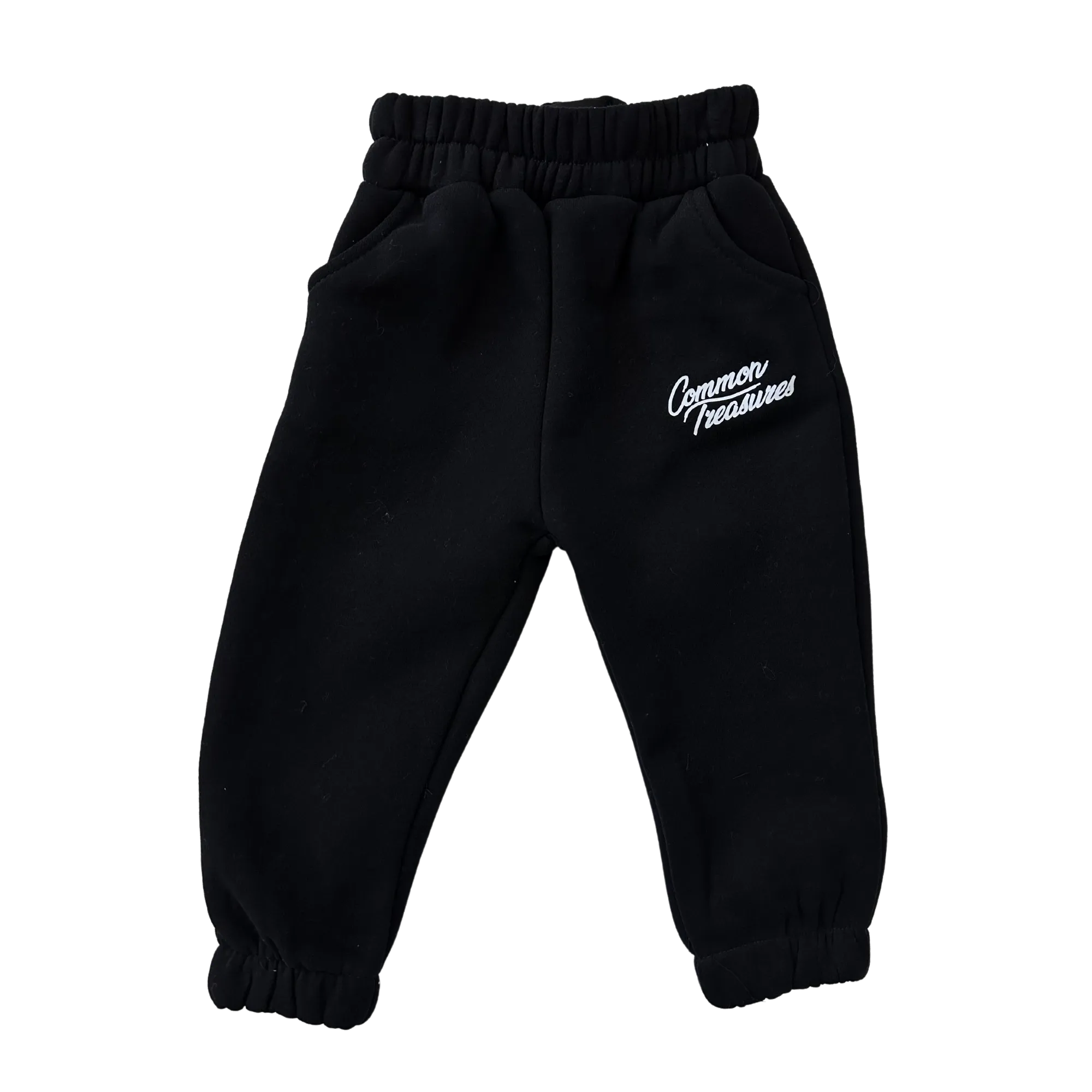 Little Kids Hoodie   Jogger (2-Piece) Set - Black