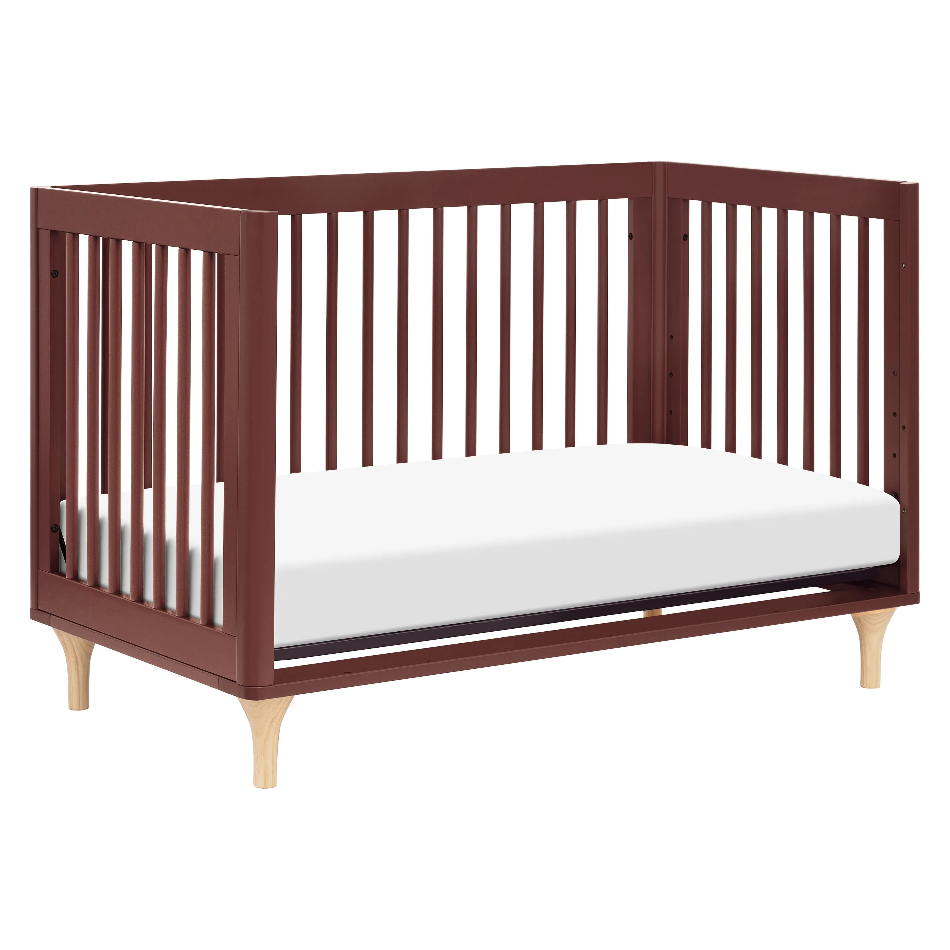 Lolly 3-in-1 Convertible Crib with Toddler Bed Conversion Kit