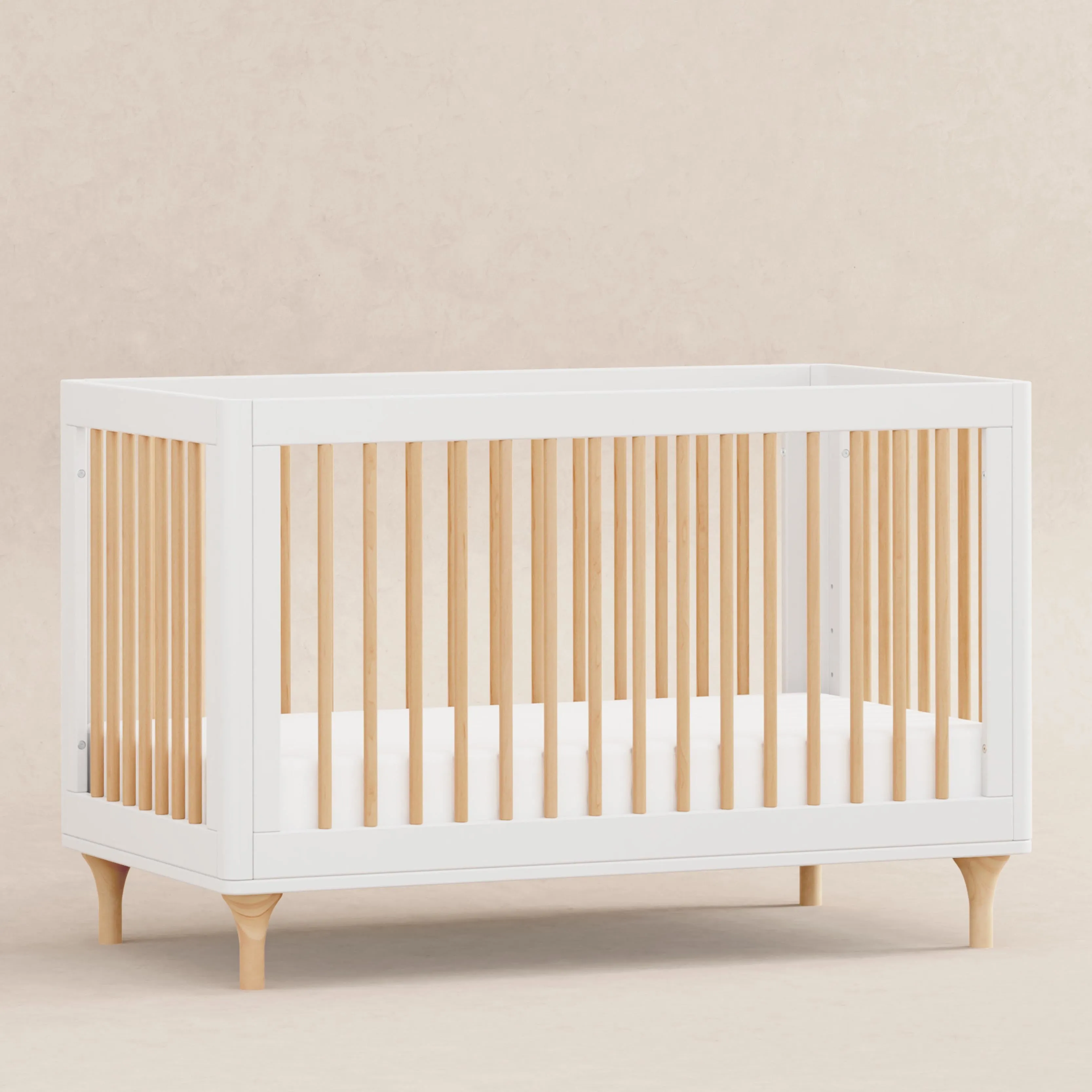 Lolly 3-in-1 Convertible Crib with Toddler Bed Conversion Kit