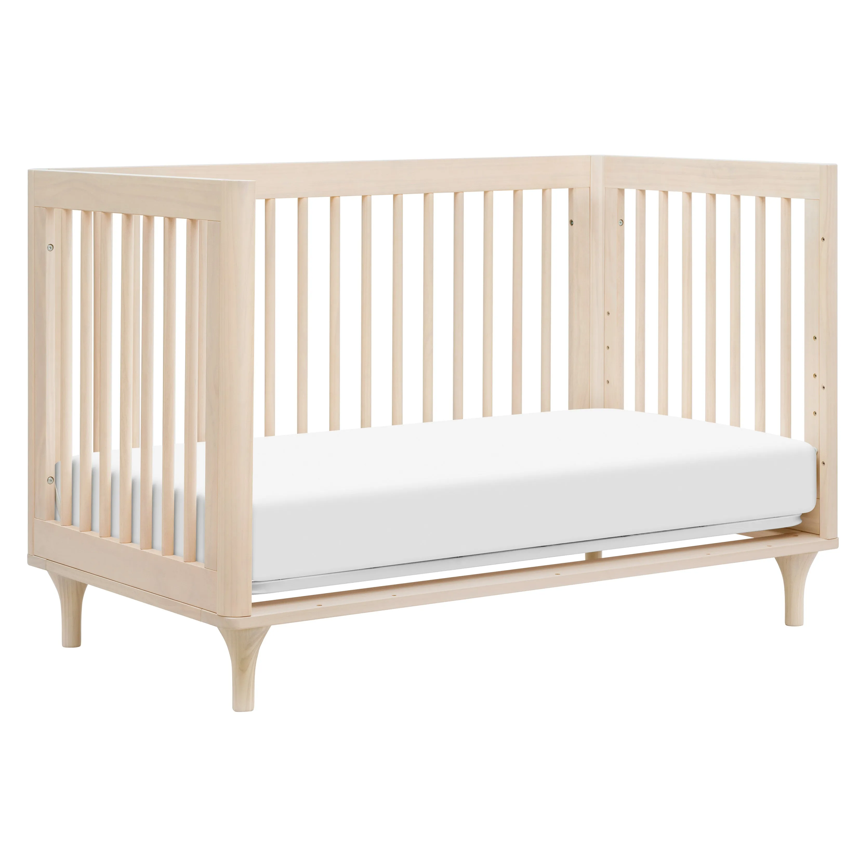 Lolly 3-in-1 Convertible Crib with Toddler Bed Conversion Kit