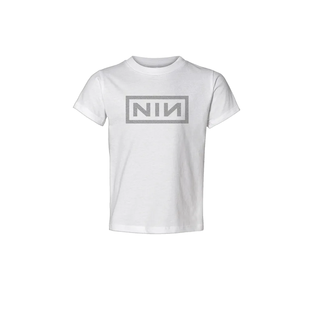 NIN LOGO WHITE TODDLER TEE