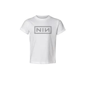 NIN LOGO WHITE TODDLER TEE