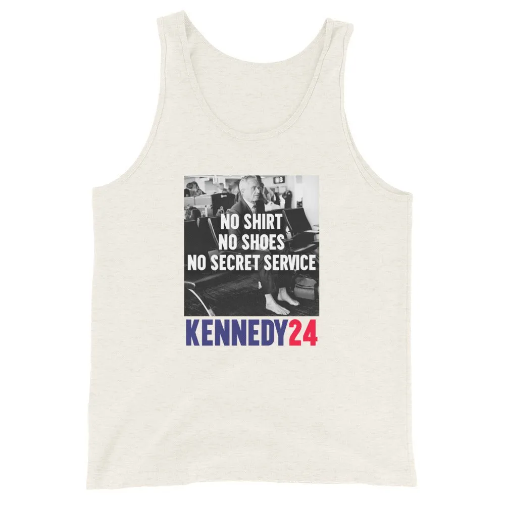 No Shirt, No Shoes, No Secret Service Men's Tank Top