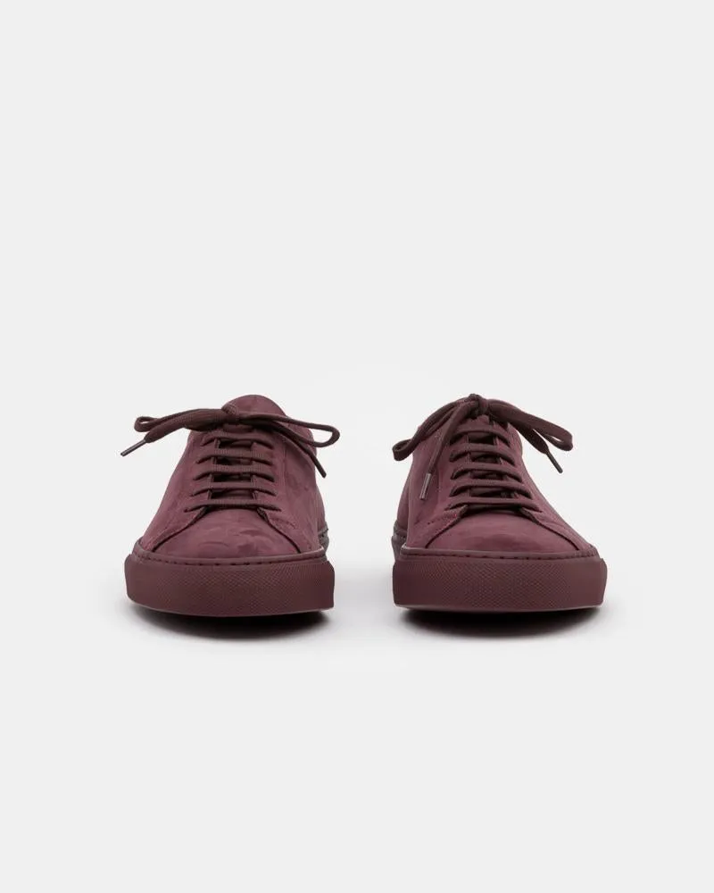 Original Achilles 2092 Sneaker in Bordeaux Nubuck