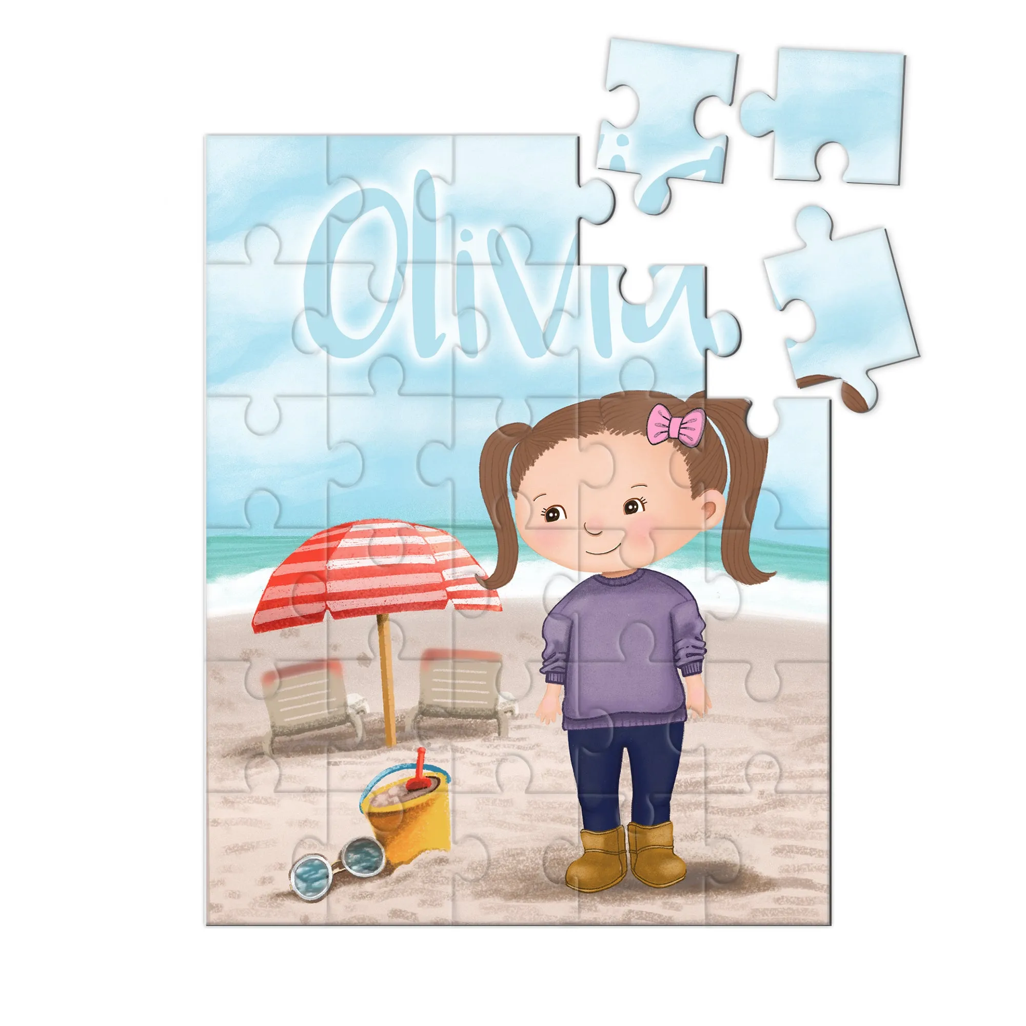 Personalized Little Me Puzzle