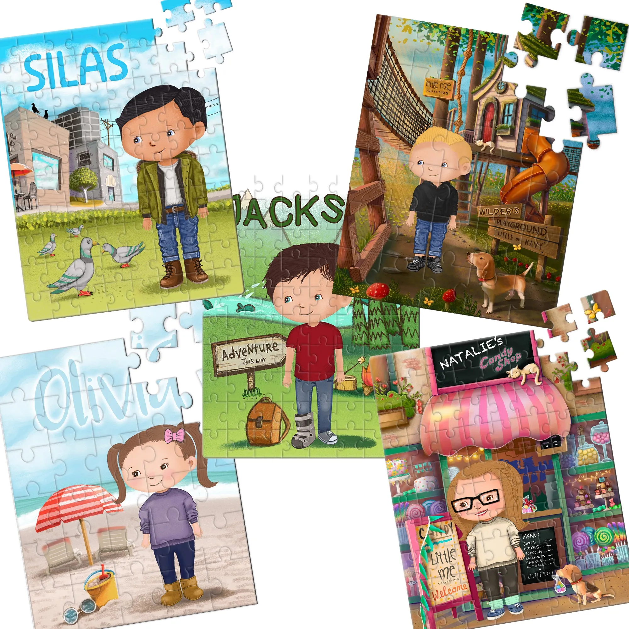 Personalized Little Me Puzzle