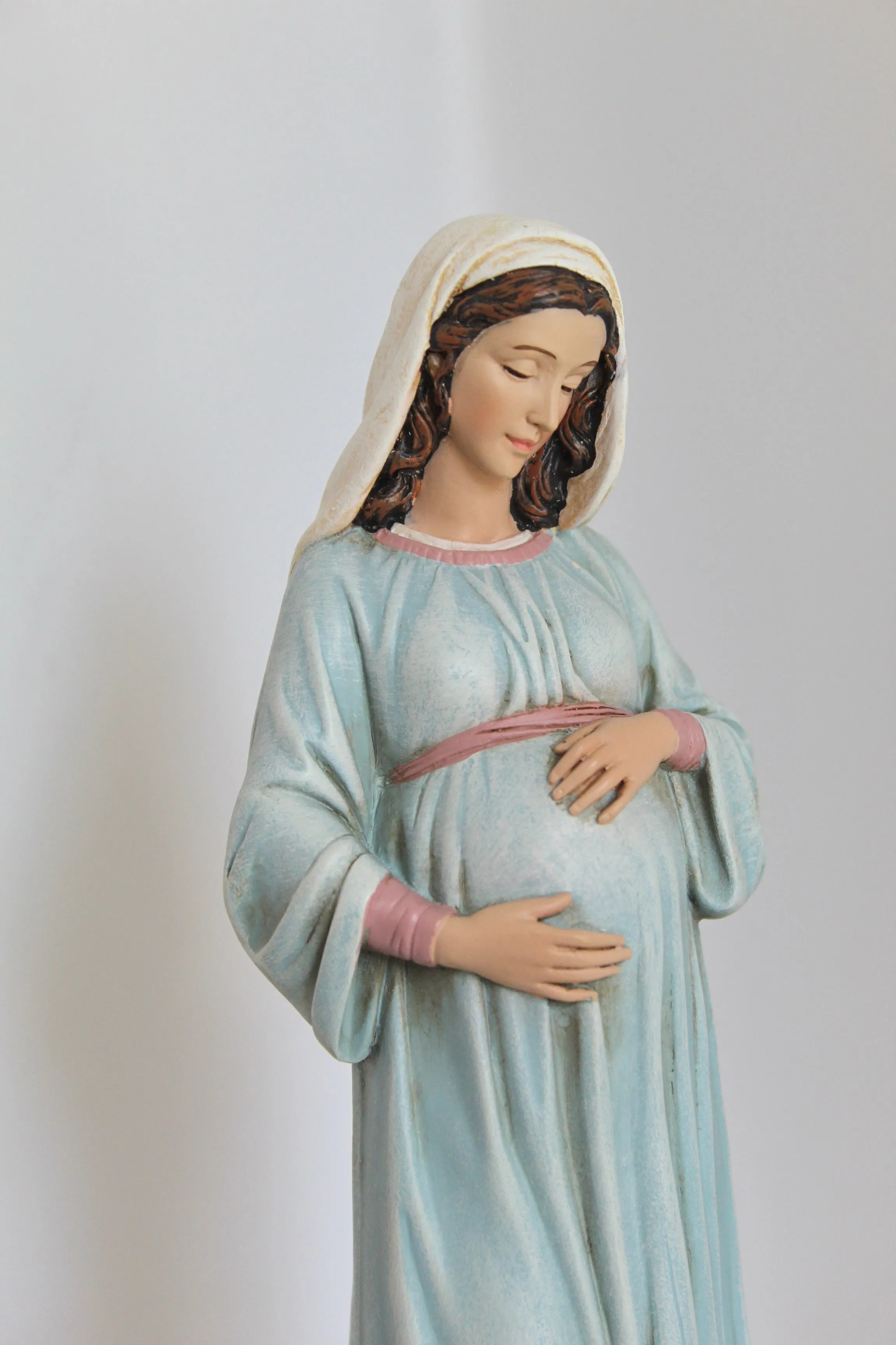 Pregnant Virgin Mary Statue