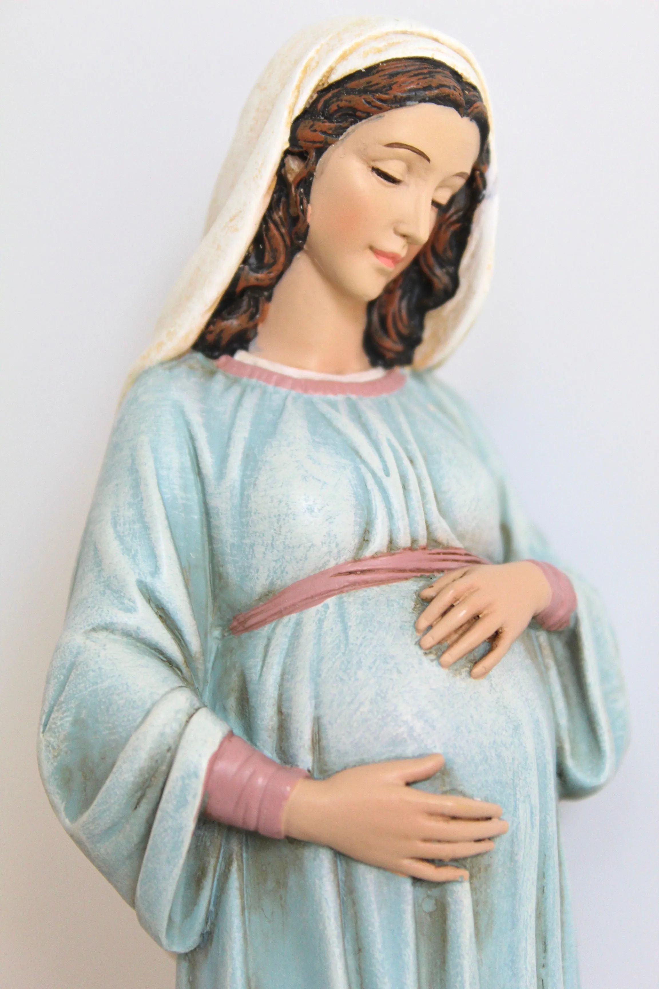 Pregnant Virgin Mary Statue