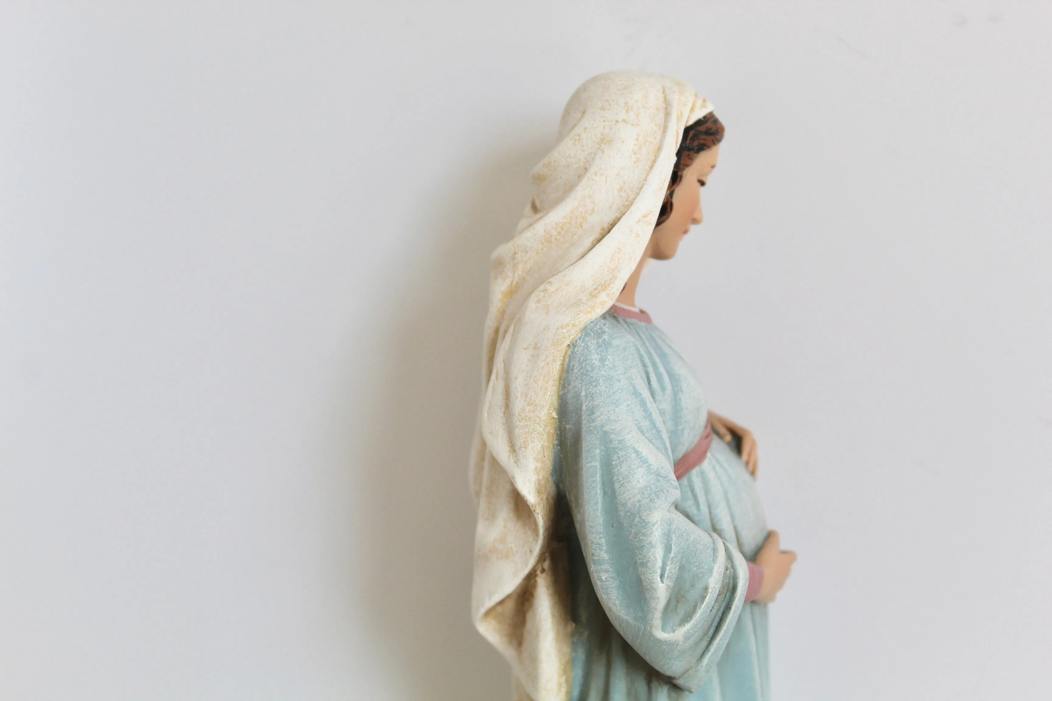 Pregnant Virgin Mary Statue