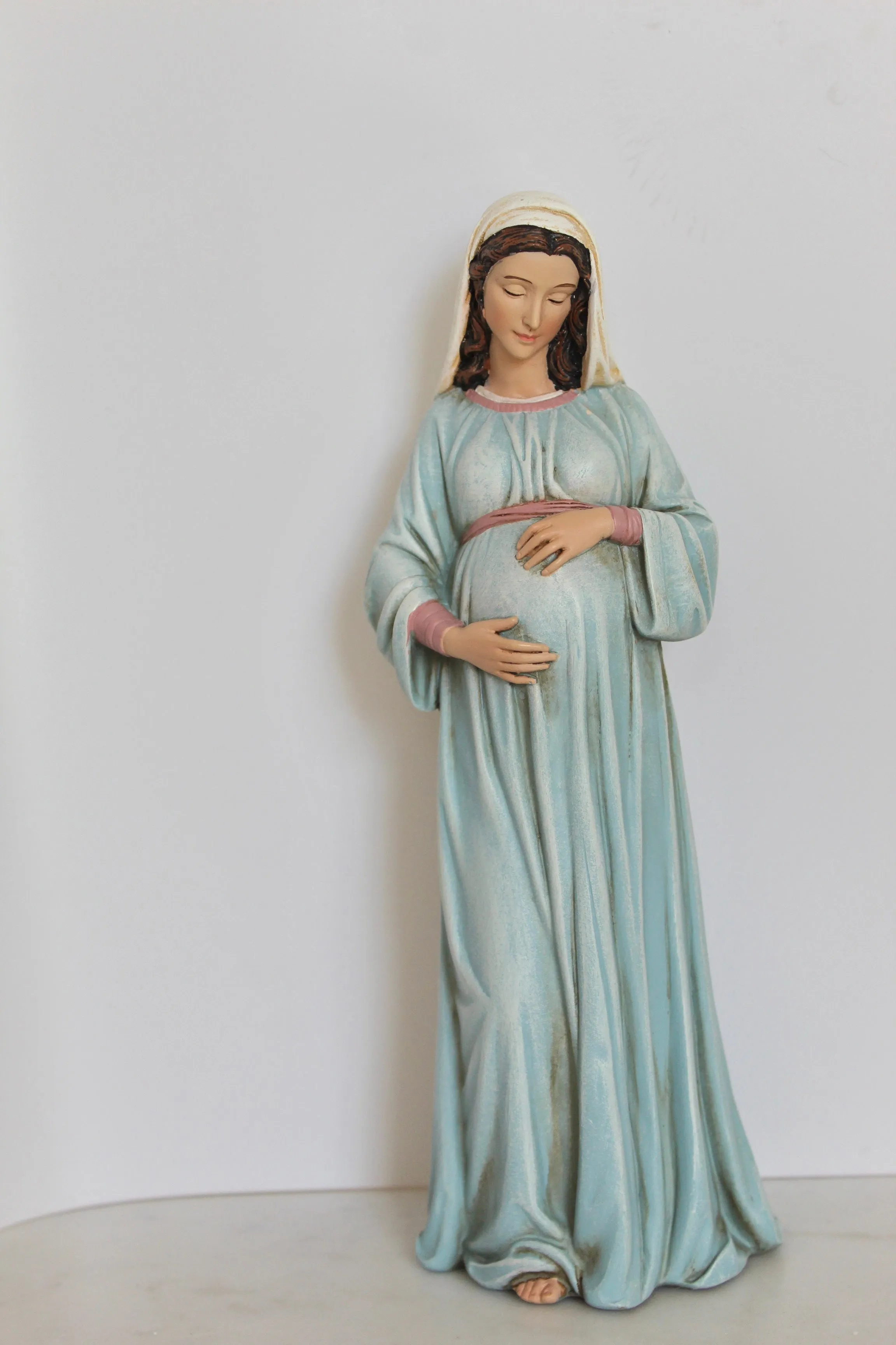 Pregnant Virgin Mary Statue