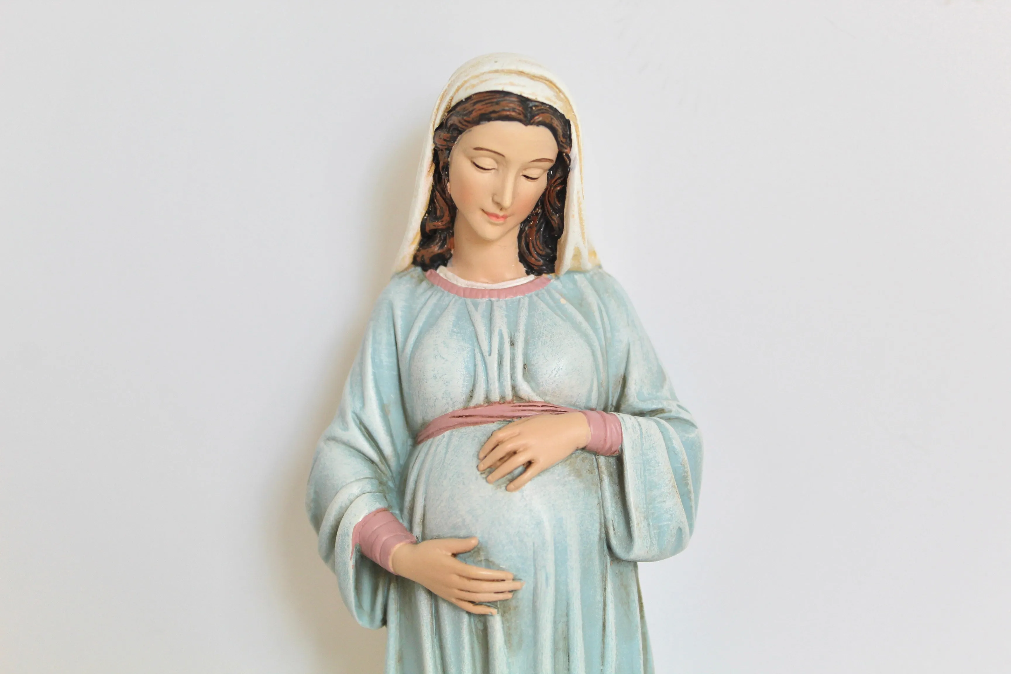 Pregnant Virgin Mary Statue