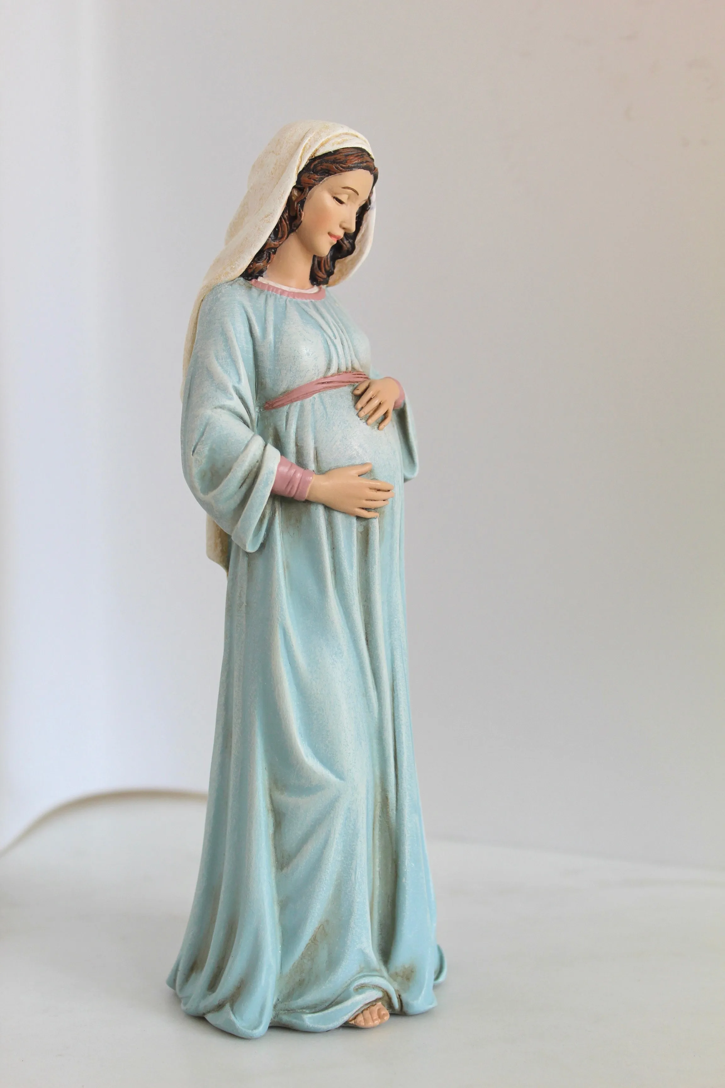 Pregnant Virgin Mary Statue