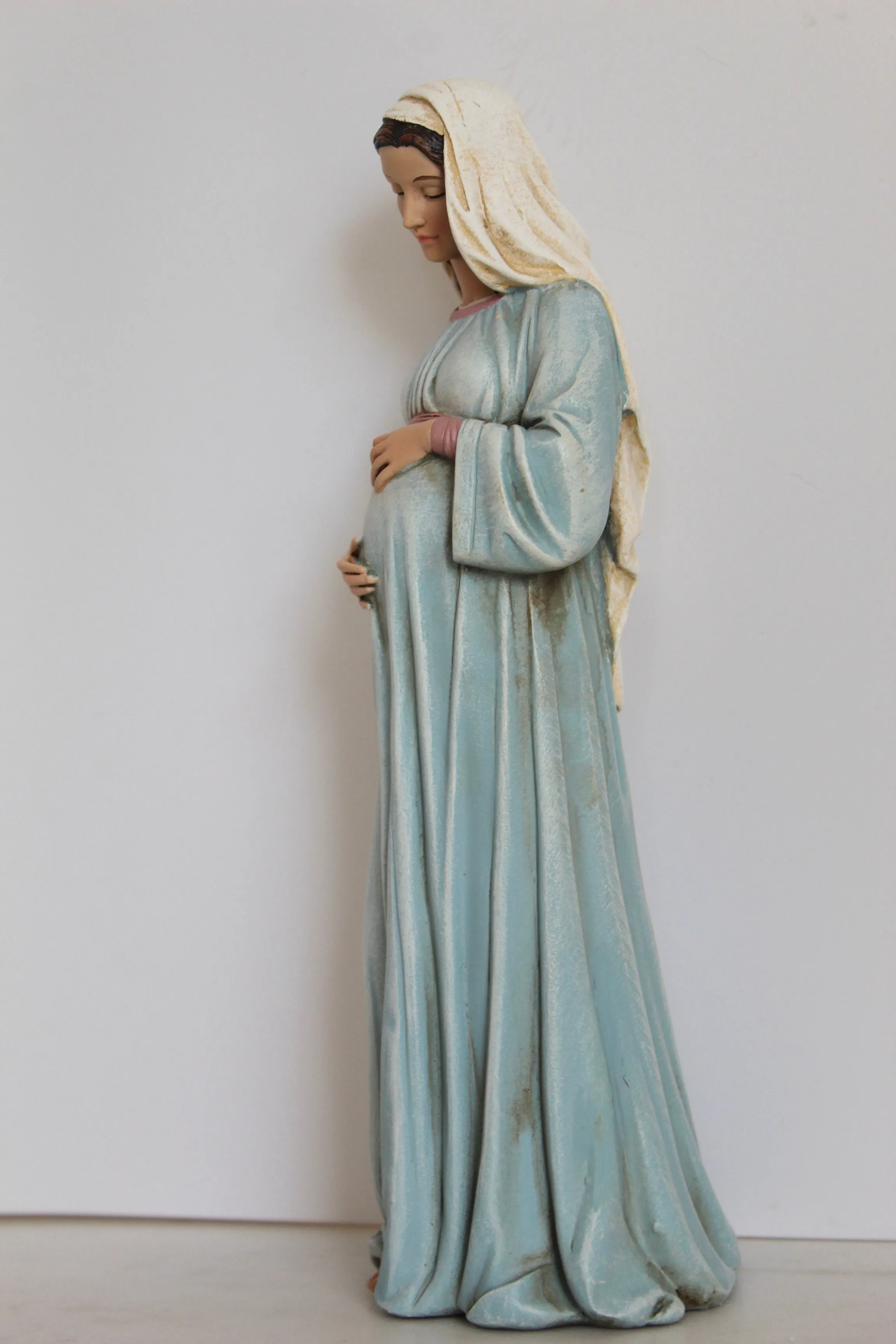 Pregnant Virgin Mary Statue