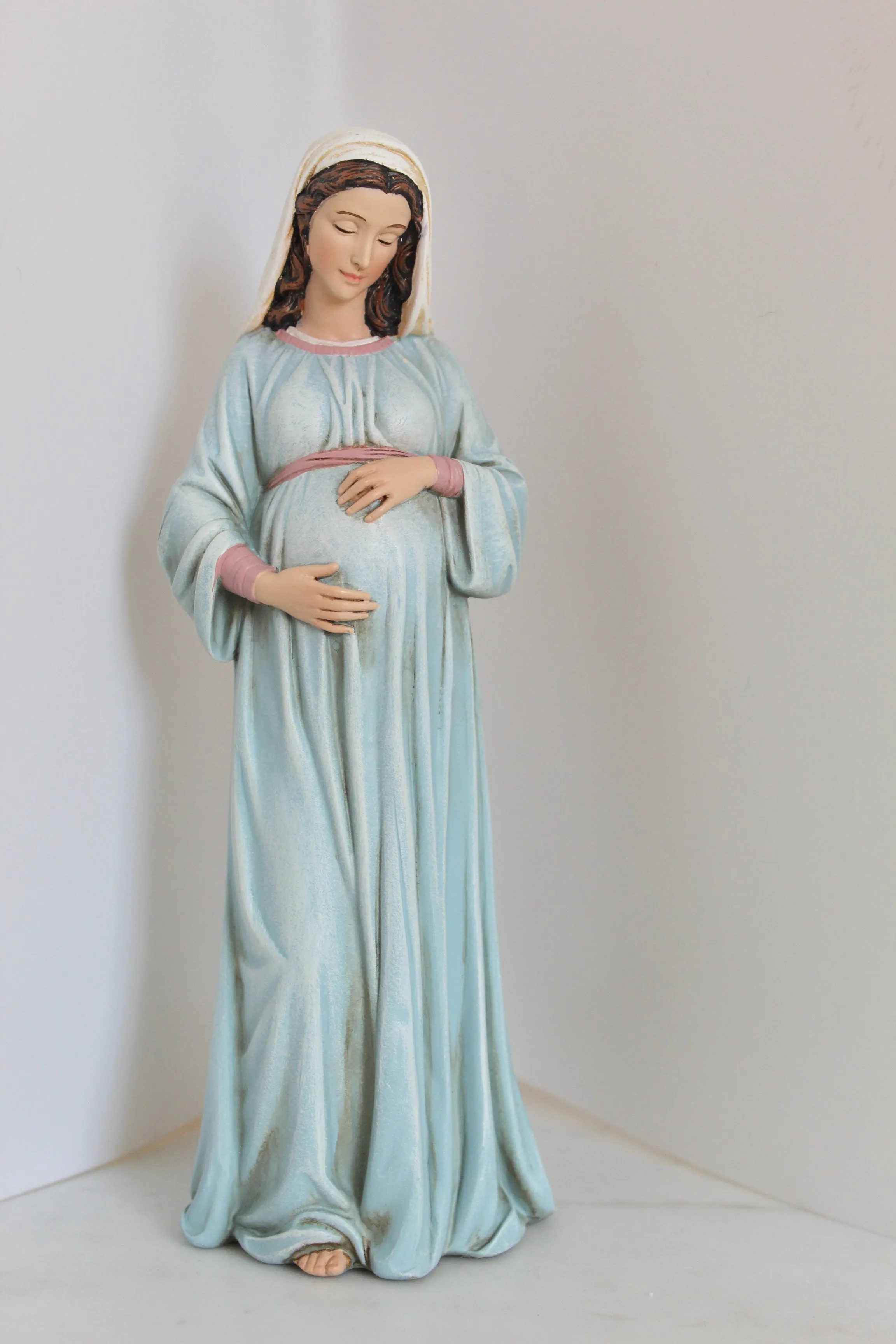 Pregnant Virgin Mary Statue