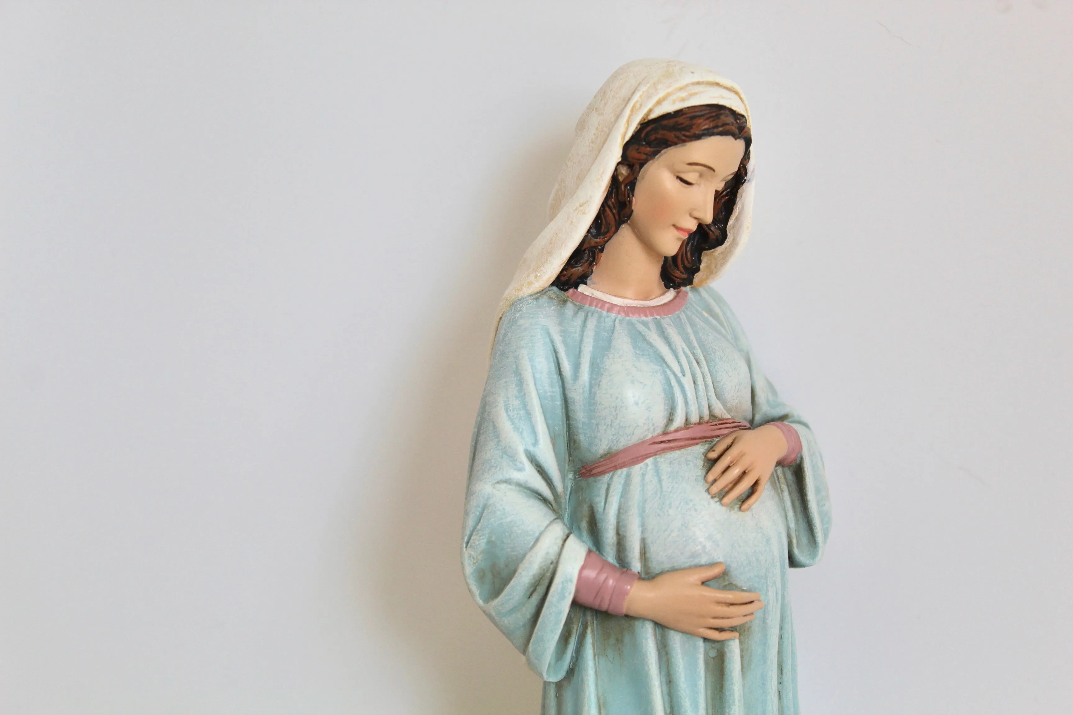 Pregnant Virgin Mary Statue