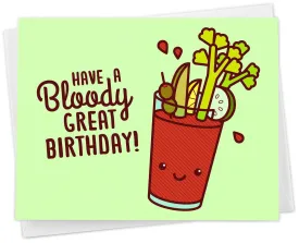 "Bloody Great Birthday" | Birthday Card