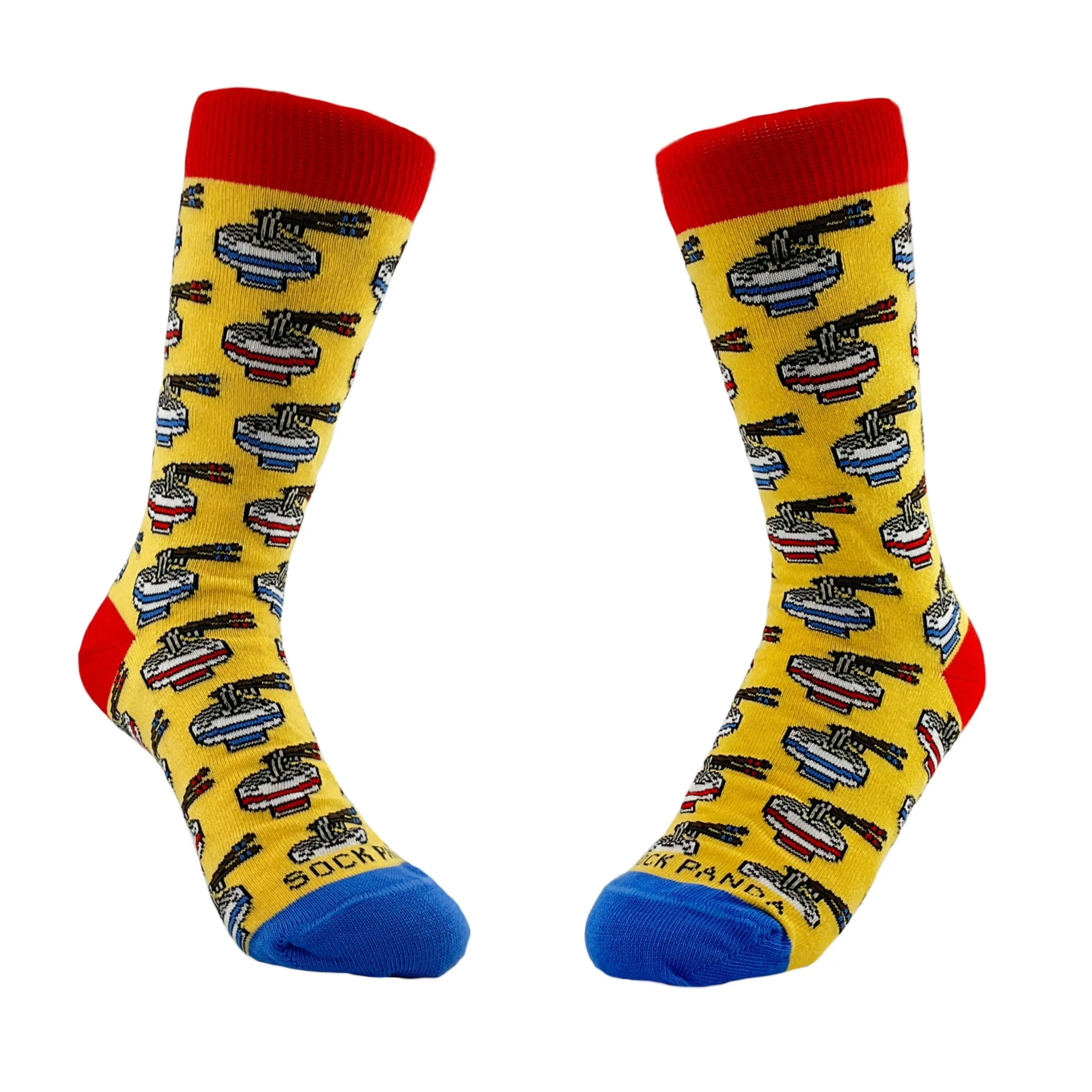 Ramen Socks from the Sock Panda (Adult Small -  Shoe Sizes 2-5)